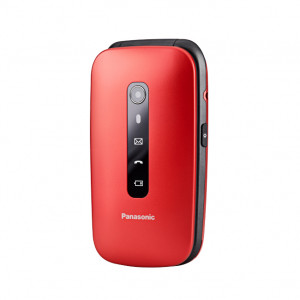 Telefon komórkowy Panasonic KX-TU 550 EXR Czerwony