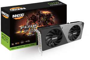 Karta graficzna INNO3D GeForce RTX 4070 TWIN X2 DLSS 3