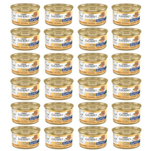 Gourmet Gold Savoury Cake mus z indyka - mokra karma dla kota - 24x85 g