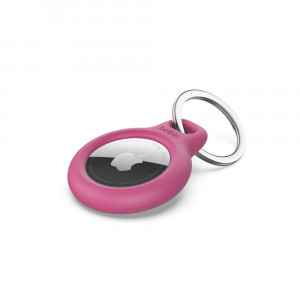 BELKIN AIRTAG HOLDER SECURE WITH KEYRING - RÓŻOWY