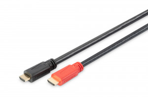 ASSMANN Kabel HDMI 1.3 HighSpeed ze wzmacniaczem Typ HDMI A/HDMI A czarny 20m