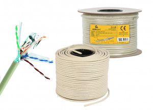 Gembird ftp kabel drut kat 6 awg24 cca 100m fpc-6004-sol/100