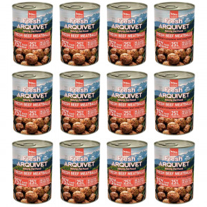 ARQUIVET Fresh Klopsiki z wołowiny w sosie - mokra karma dla psa - 12x400g