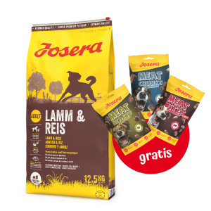 JOSERA Jagnięcina z ryżem - sucha karma dla psa - 12,5kg + GRATIS