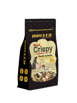 BIOFEED Royal Crispy Premium Small Animals - karma dla gryzoni - 750g