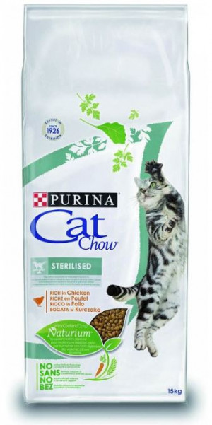 Karma PURINA CAT CHOW SPECIAL CARE Sterilized karma 15KG