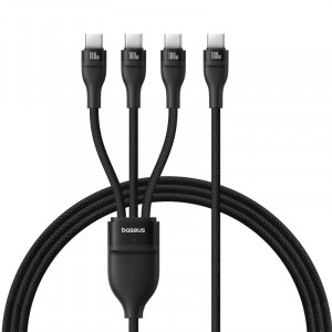 Kabel Baseus Flash Series 3 100W 1,5m (czarny)