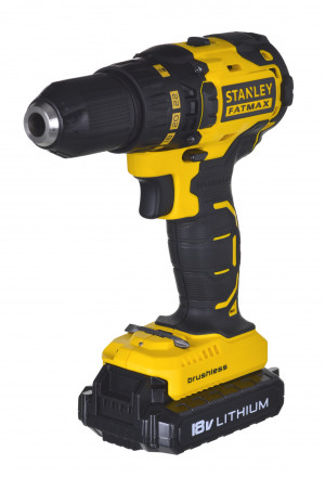 WIERTARKO-WKRĘTARKA 18V 55Nm 2x1,3Ah LI-ION BEZSZCZOTKOWA KUFER STANLEY FMC608C2K-QW