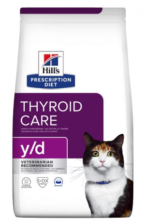 HILL'S Thyroid Care y/d - sucha karma dla kota - 3 kg