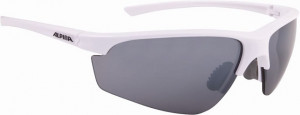 ALPINA Okulary na rower TRI-EFFECT 2.0 kolor WHITE szkło BLK MIRR S3/CLEAR S0/ORANGE MIRR S2