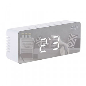Budzik LED ADLER AD 1189w