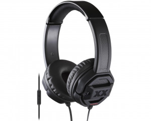 Słuchawki JVC HAS-R50XE (nauszne, ze sterowaniem i mikrofonem, czarne)
