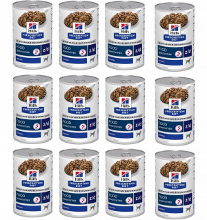 HILL'S PD Canine Food Sensitivities z/d - mokra karma dla psa - 12x370g