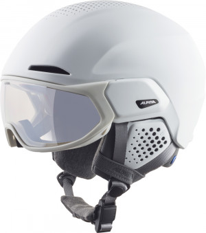 Kask narciarski ALPINA ALTO V WHITE MATT 55-59