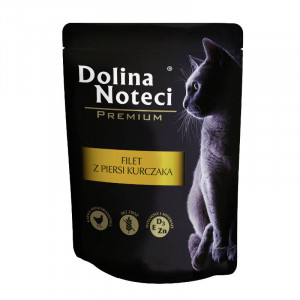 DOLINA NOTECI Premium Filet z piersi kurczaka - mokra karma dla kota - 85 g