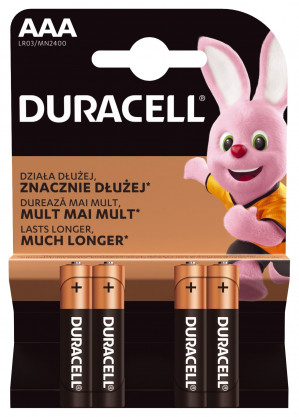 Bateria DURACELL Basic AAA/LR03 K4