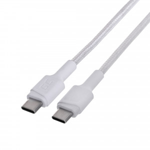 GREEN CELL KABEL KABGC31W USB-C - USB-C 0,3M BIAŁY