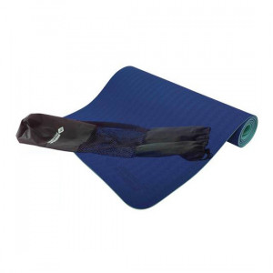 Mata do jogi Schildkrot Bicolor yoga matte granatowo-miętowa 960067