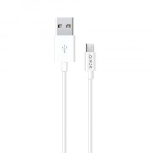 SAVIO KABEL USB - MICRO USB 2.1A, 2M CL-124