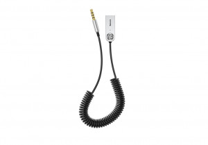 BASEUS ADAPTER AUDIO BLUETOOTH 5.0USB, AUX CZARNY