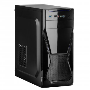 Obudowa microATX Akyga AK13BK Czarny + czerwone wnętrze USB 3.0