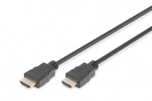 ASSMANN Kabel HDMI 1.4 HighSpeed z Ethernetem Typ HDMI A/HDMI A M/M czarny 3m
