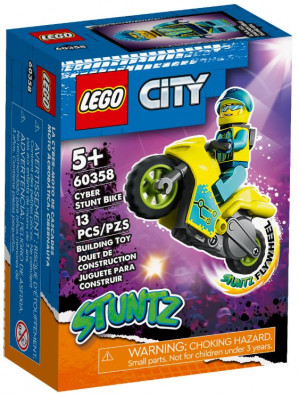 LEGO City 60358 Cybermotocykl kaskaderski