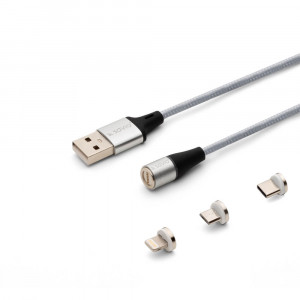 SAVIO KABEL USB-USB C, MICRO, LIGHTNING, 2M CL-156