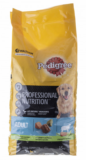 Pedigree Professional Jagnięcina sucha dla psa 15kg