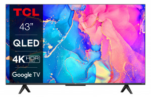 Telewizor 43'' TCL 43C635 QLED (4K UHD HDR DVB-T2/HEVC Android)