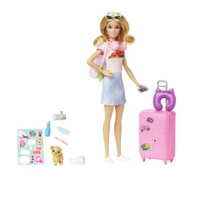Barbie Barbie Malibu w podróży Lalka HJY18