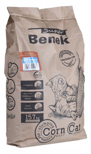 Super Benek Compact Żwir zapachowy Bryza Morska 25l
