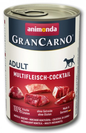 ANIMONDA Grancarno Adult mięsny koktajl - mokra karma dla psa - 400g