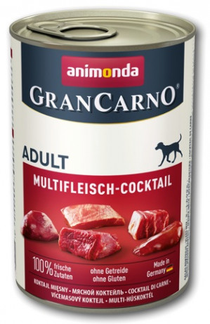ANIMONDA Grancarno Adult mięsny koktajl - mokra karma dla psa - 400 g