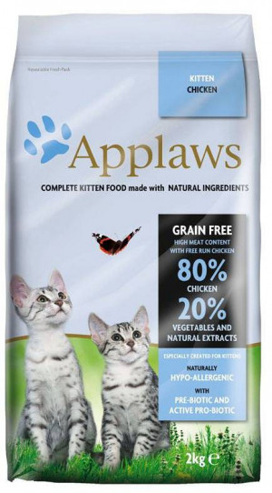 APPLAWS CAT Kitten Kurczak - karma dla kociąt z wysoką zawartością mięsa - 2kg