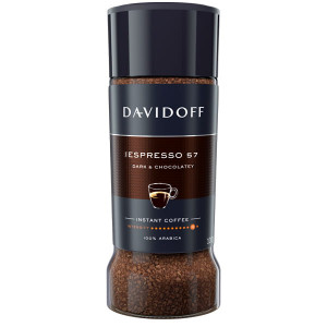 Kawa Davidoff Espresso 57 DARK & CHOCOLATE 100g rozpuszczalna