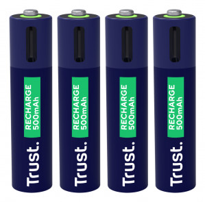 Baterie AAA Trust USB-C RECHARGEABLE BATTERIES 4P (25671)