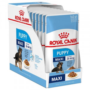 ROYAL CANIN SHN Maxi Puppy w sosie - mokra karma dla szczeniąt - 10x140 g