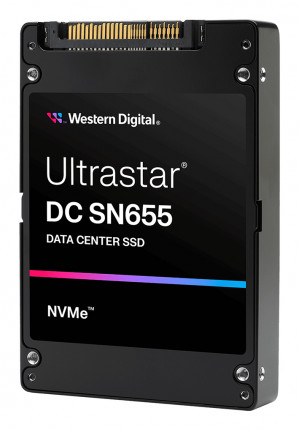 Dysk SSD Western Digital Ultrastar SN655 WUS5EA1A1ESP7E1 15.36TB U.3 PCI SE 0TS2460 (DWPD 1)