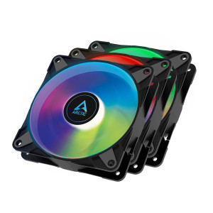 Went. ARCTIC P12 PWM PST A-RGB 0dB 3 pcs Value Pack