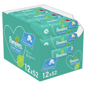 Chusteczki Pampers FreshClean12x52
