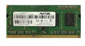 AFOX SO-DIMM DDR3 4G 1333MHZ MICRON CHIP LV 1,35V