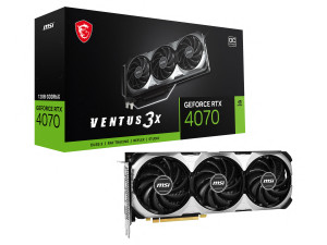Karta graficzna MSI GeForce RTX 4070 12GB OC VENTUS 3X DLSS 3