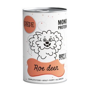 PAKA ZWIERZAKA Pepe Sarna - mokra karma dla psa - 400g