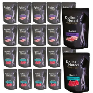 DOLINA NOTECI Premium Danie MIX 2 SMAKÓW - mokra karma dla kota - 20x85g