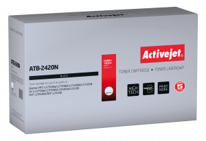 Activejet ATB-2420N Toner do drukarek Brother; Zamieniik Brother TN-2420A; Supreme; 3000 stron; czarny)