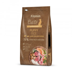 FITMIN Purity Rice Puppy Lamb & Salmon - sucha karma dla psa - 2kg