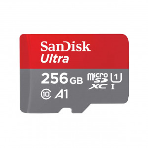 SANDISK ULTRA microSDXC 256GB 150MB/s + SD ADAPTER