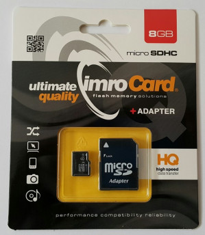 IMRO KARTA MICRO SDHC MICROSD4/8G ADP