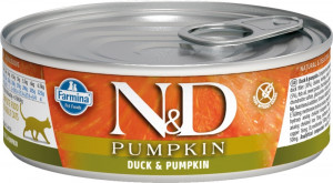 Farmina N&D Cat Duck&Pumpkin - mokra karma dla kota - puszka 80g